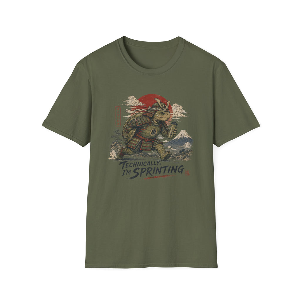 Running Japanese Turtle