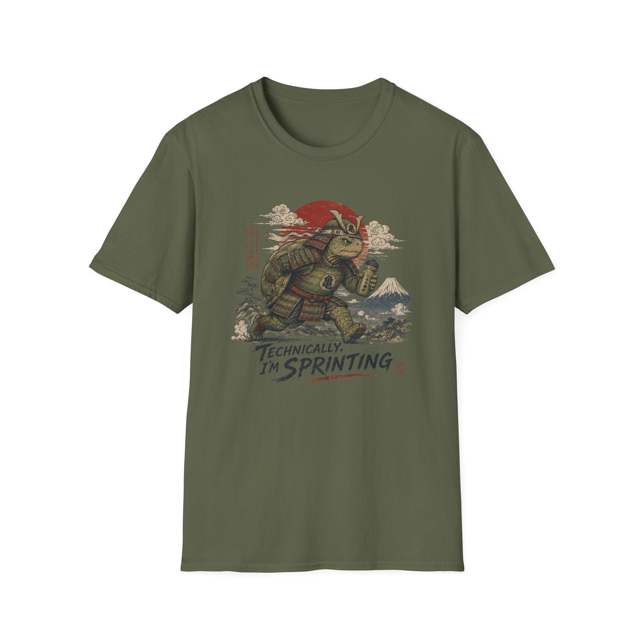 Running Japanese Turtle