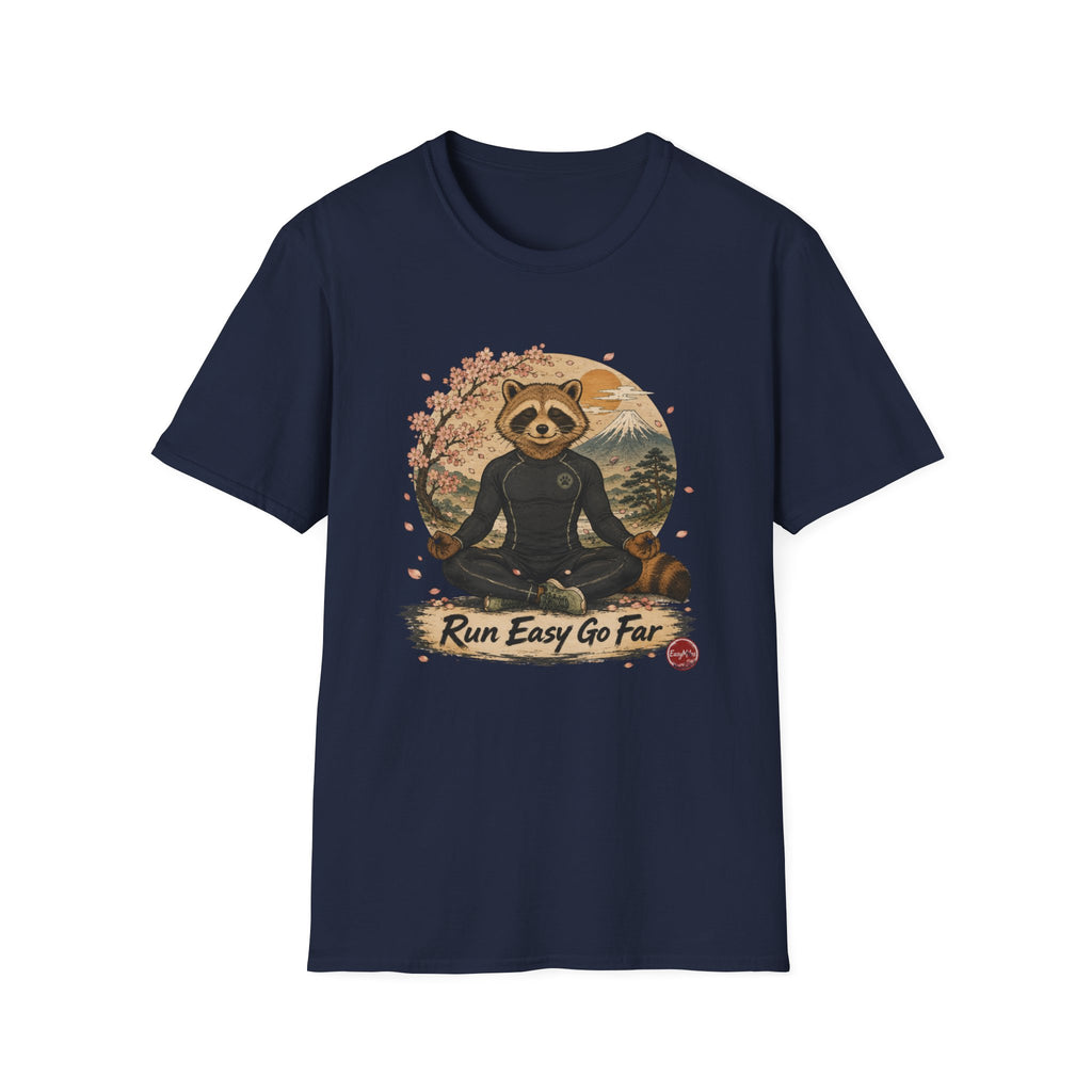 Meditating Japanese Tanuki T-Shirt