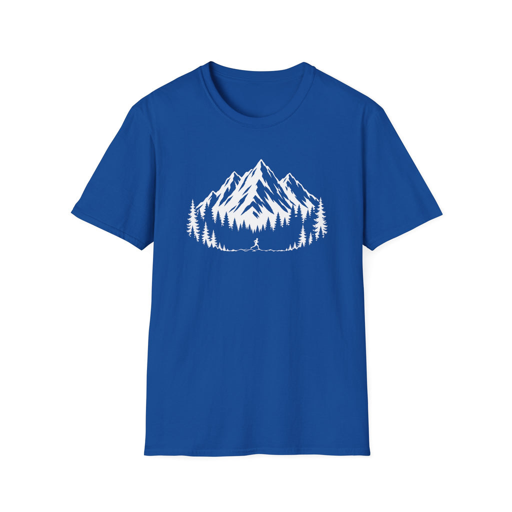 Runner and Mountain Ridge