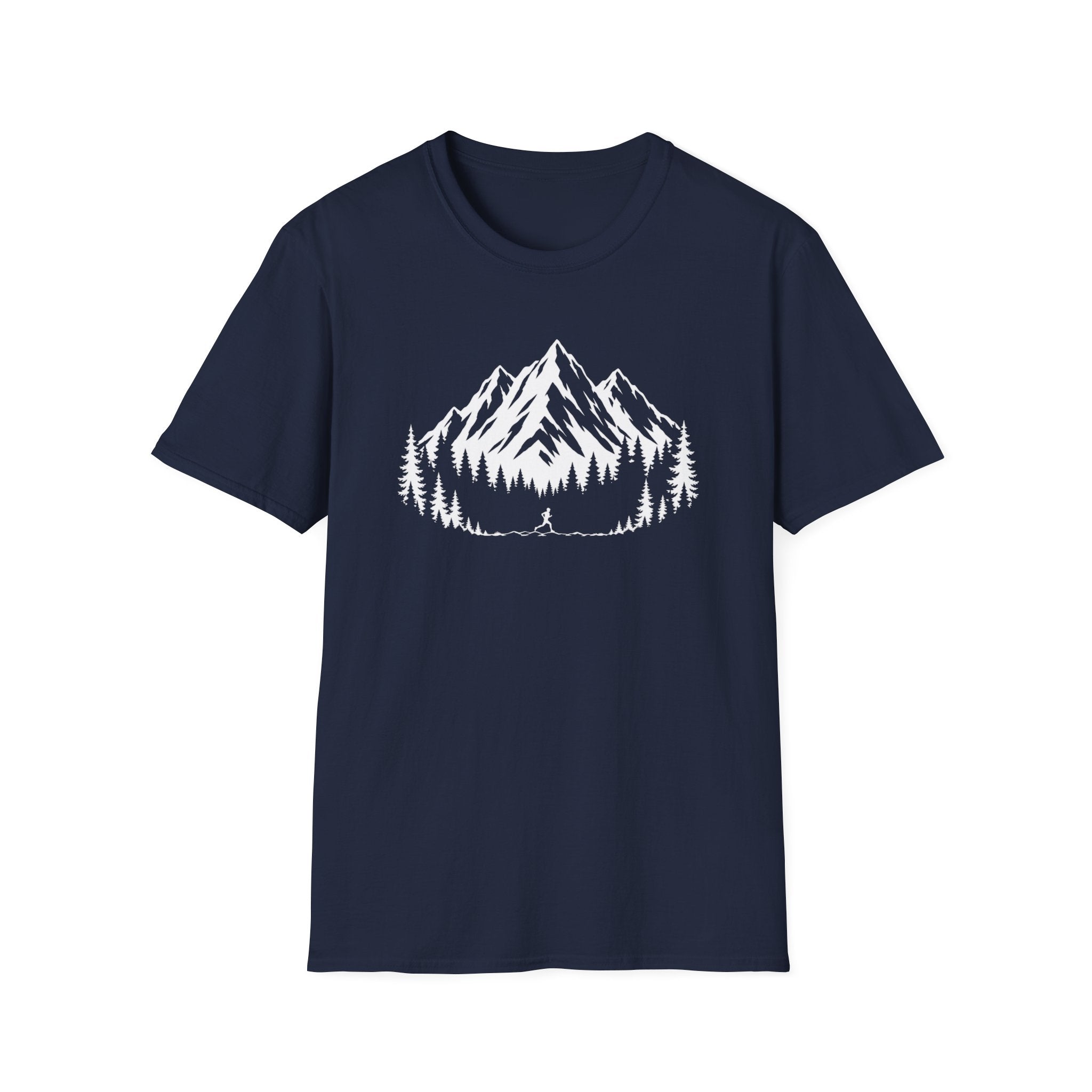 Runner and Mountain Ridge