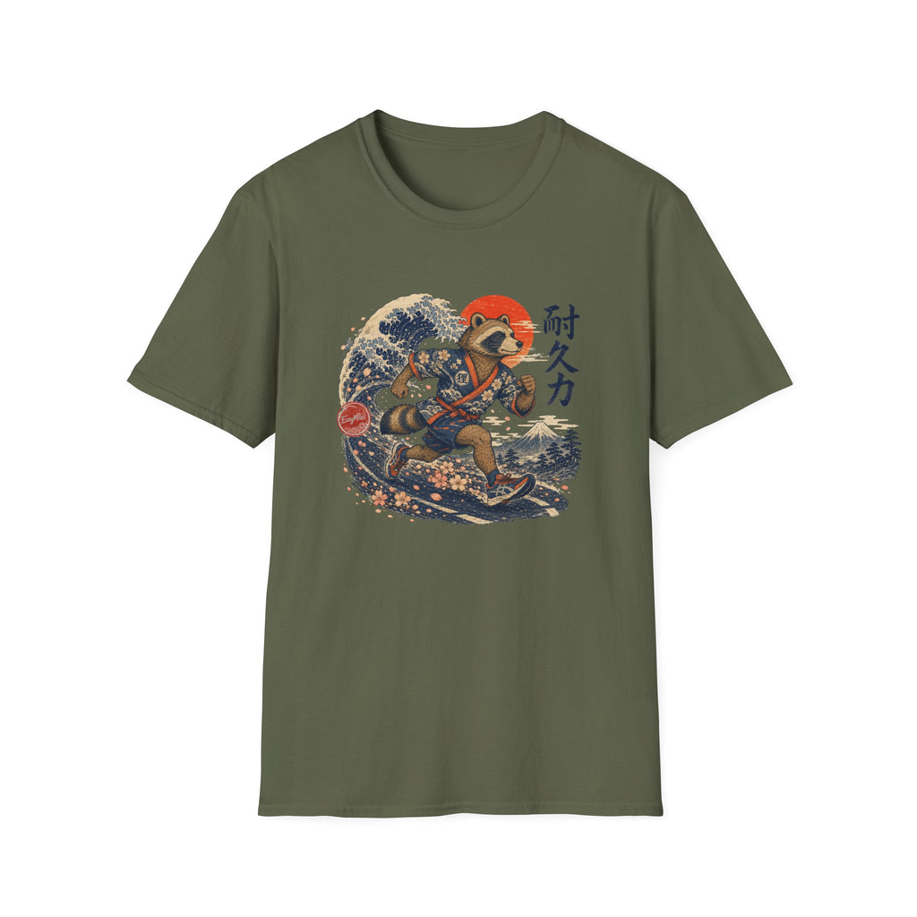 Running Japanese Tanuki