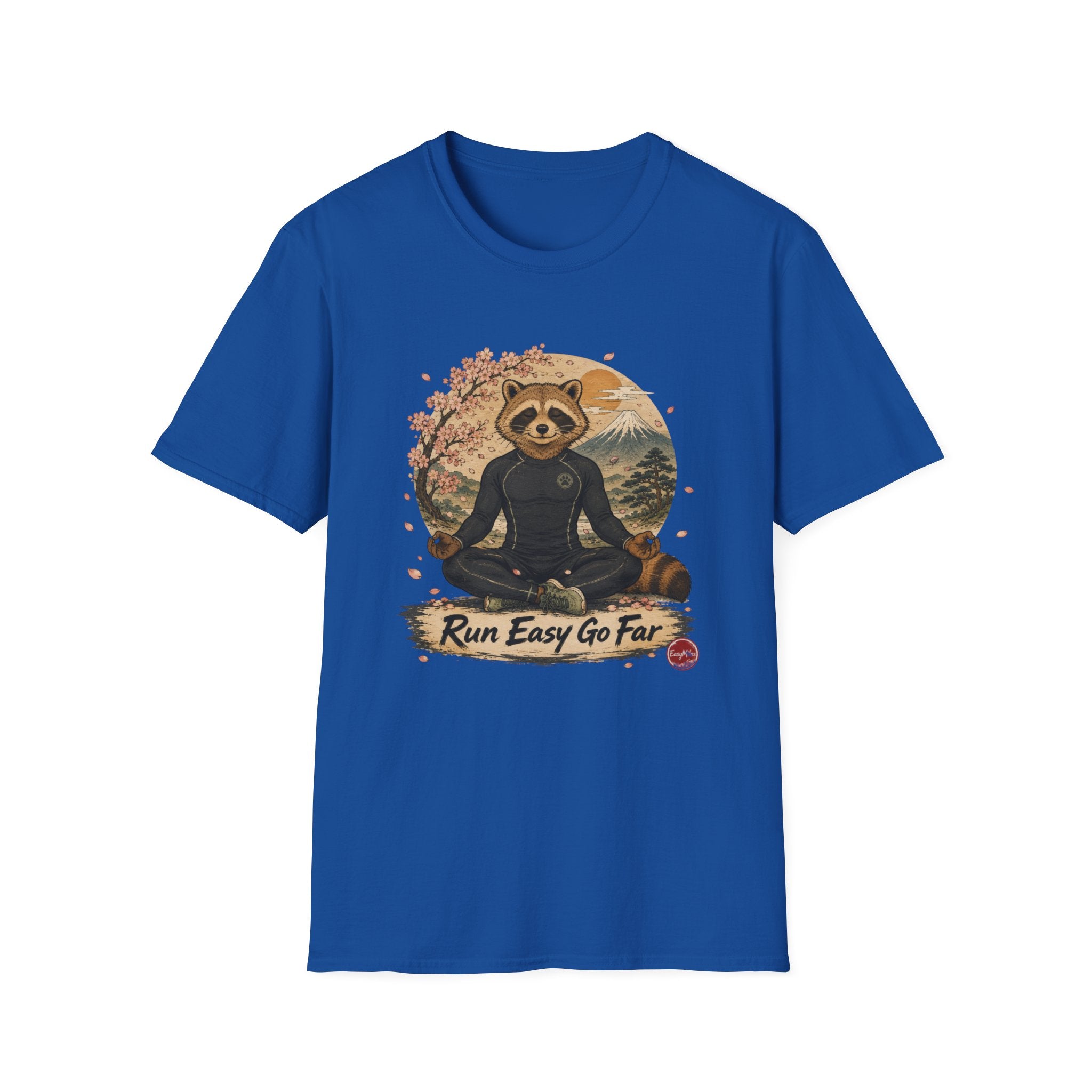 Meditating Japanese Tanuki T-Shirt