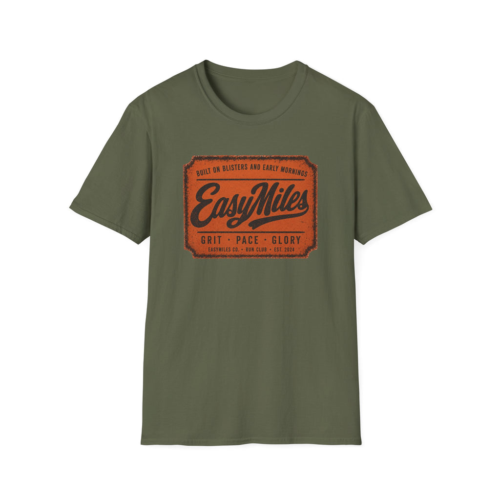 Easy Miles Badge Orange
