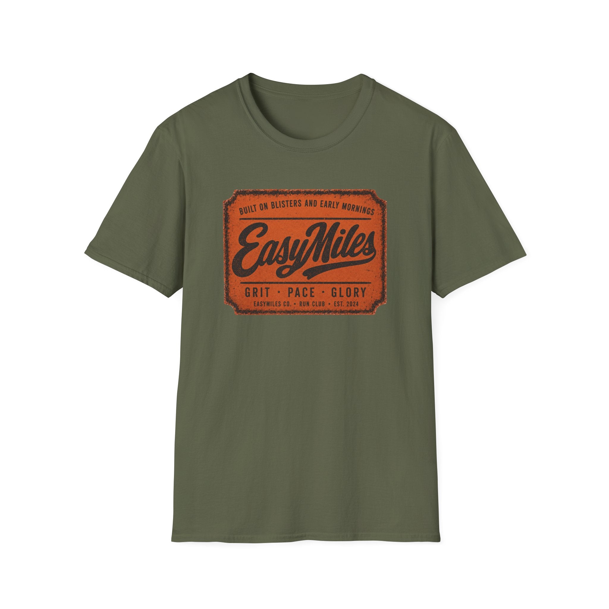 Easy Miles Badge Orange