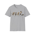 Row of Running Animals T-Shirt
