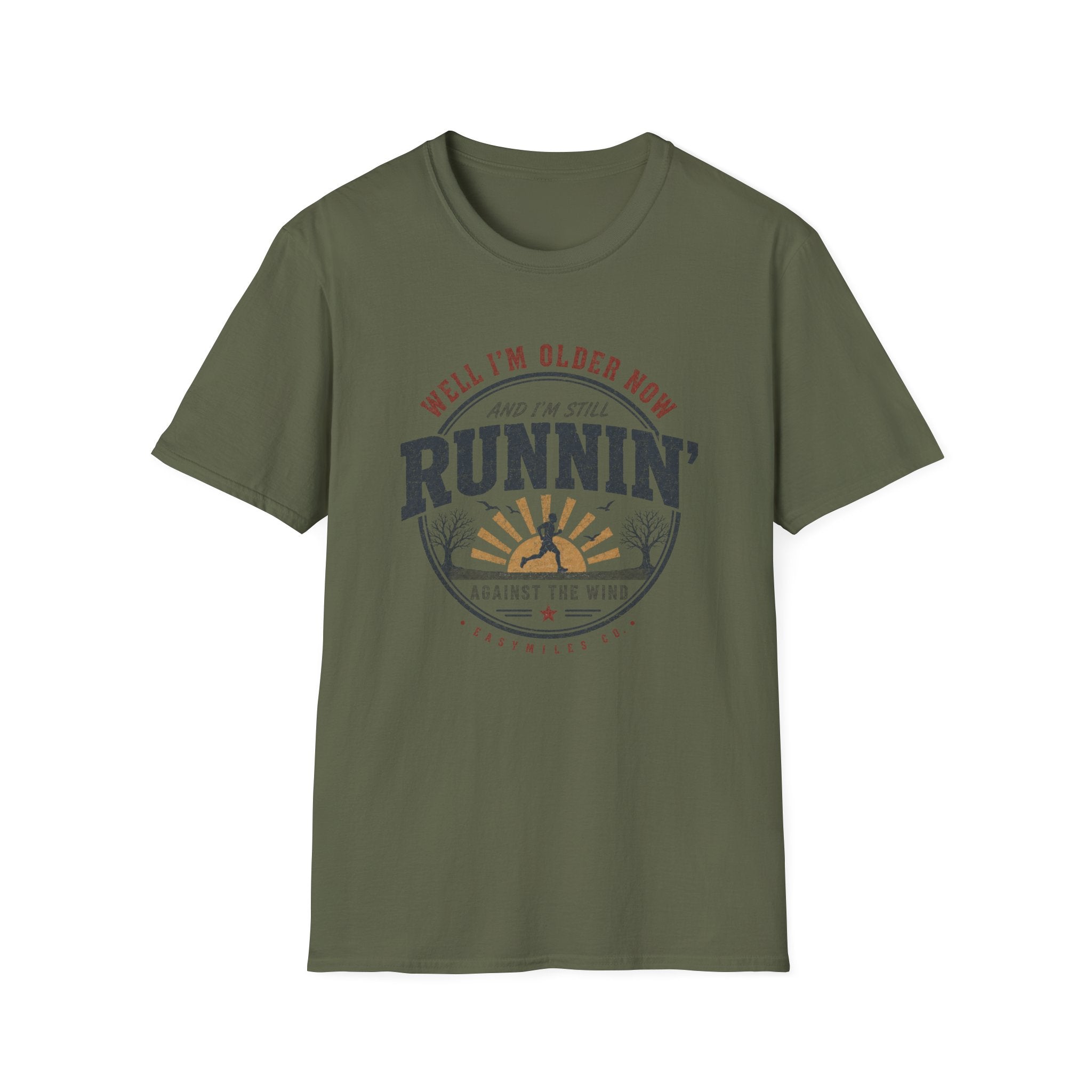 Against the Wind Male T-Shirt