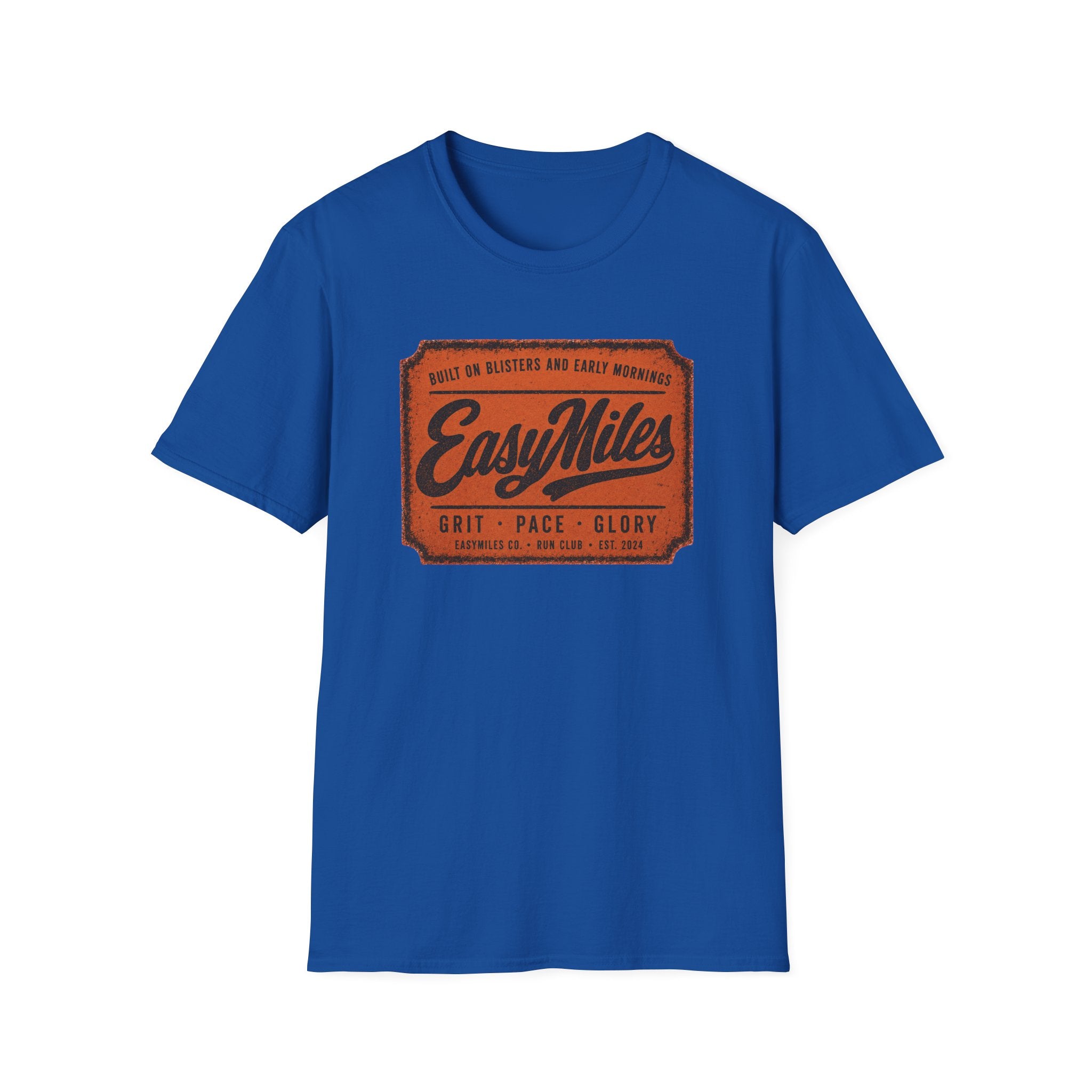 Easy Miles Badge Orange