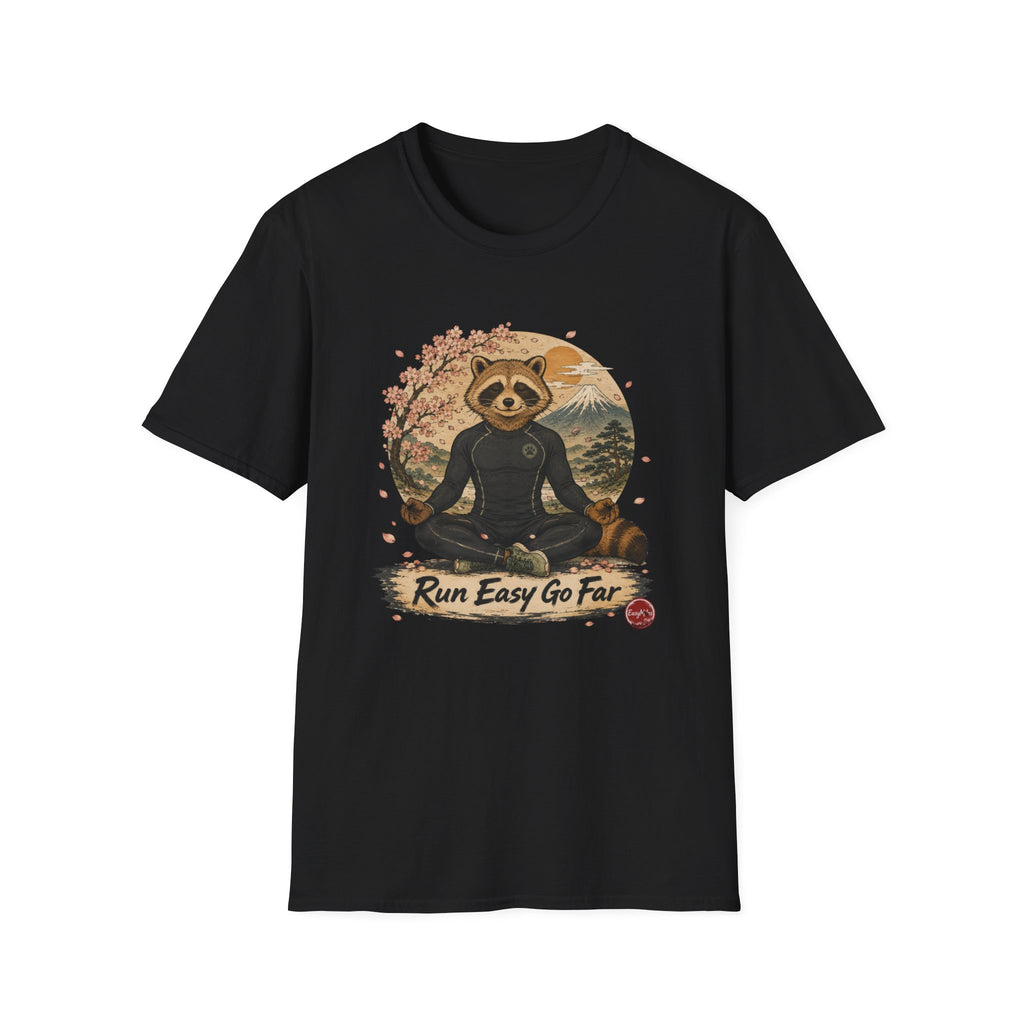 Meditating Japanese Tanuki T-Shirt