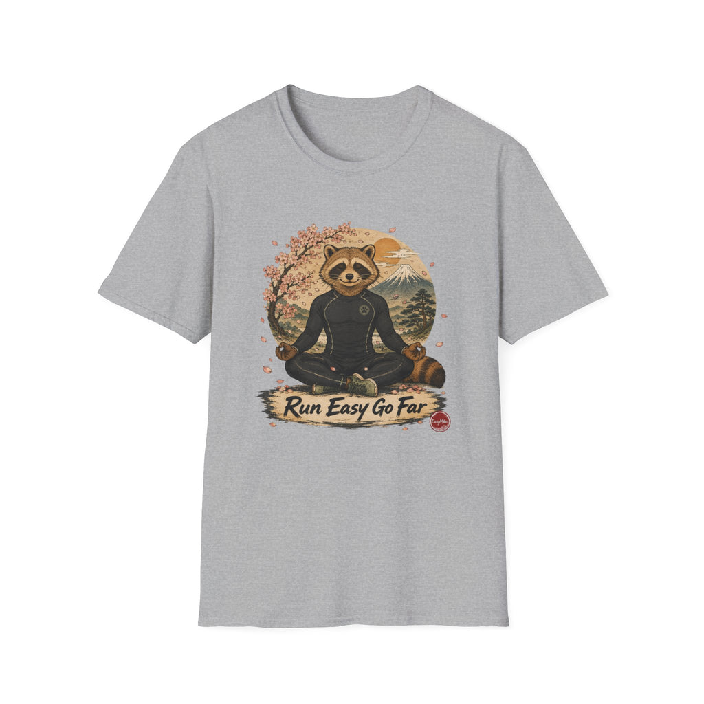 Meditating Japanese Tanuki T-Shirt