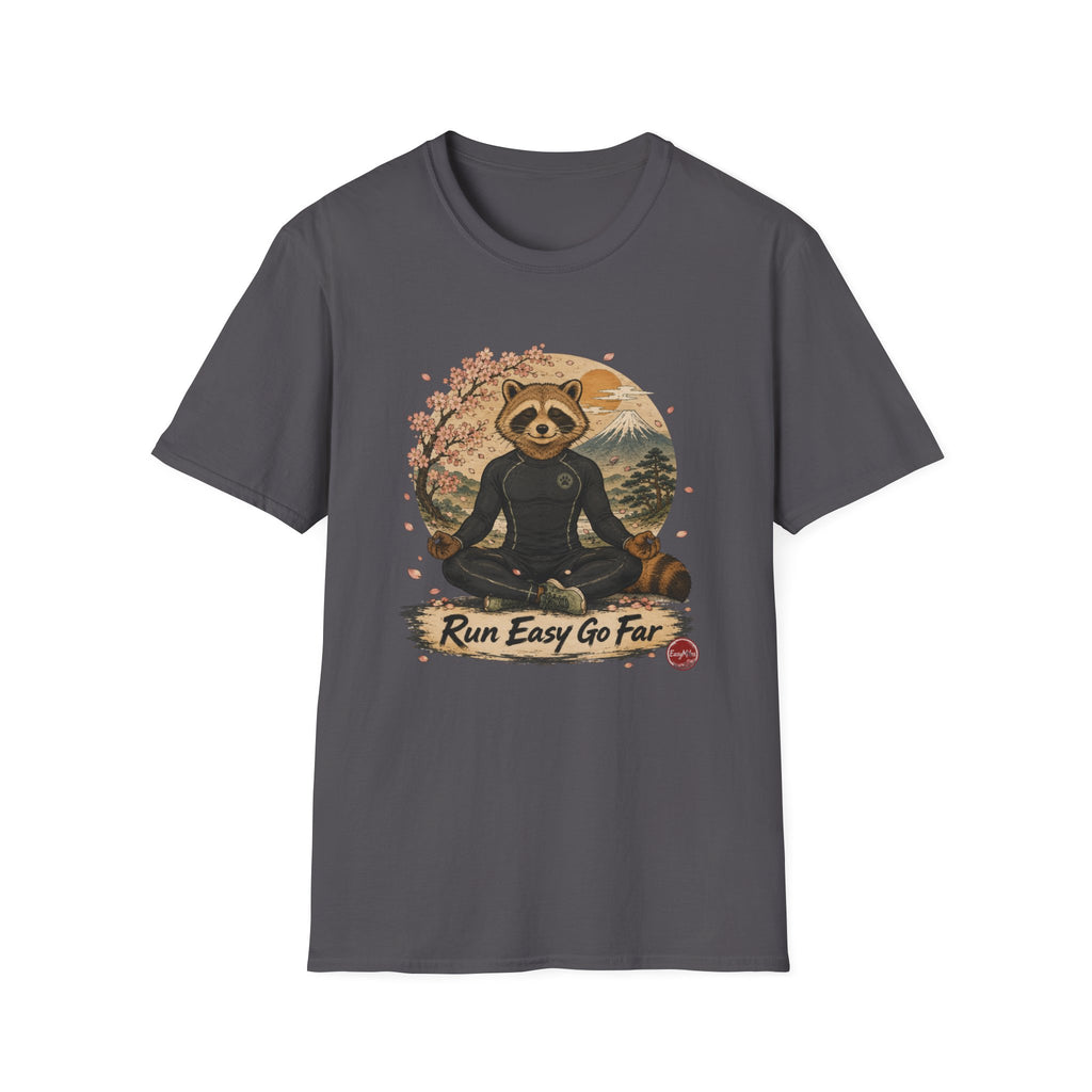 Meditating Japanese Tanuki T-Shirt
