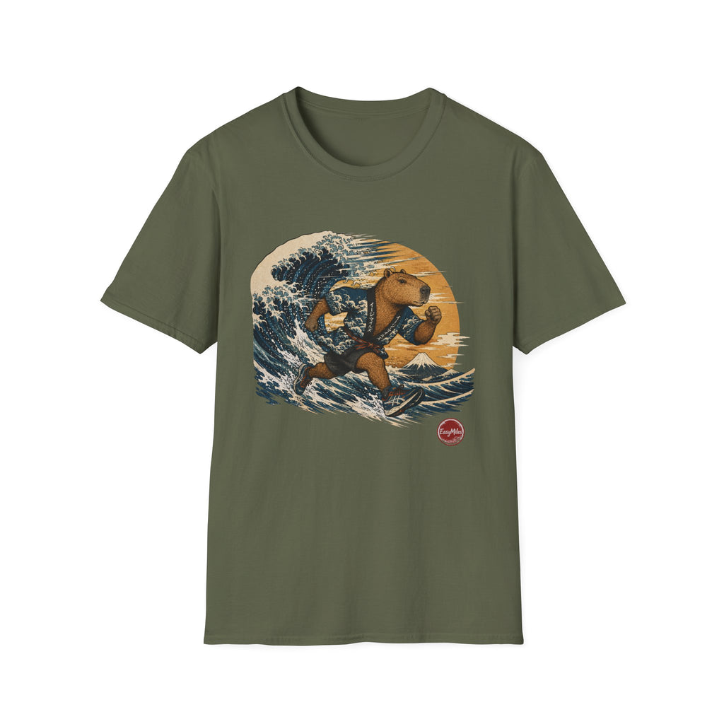 Running Japanese Capibara