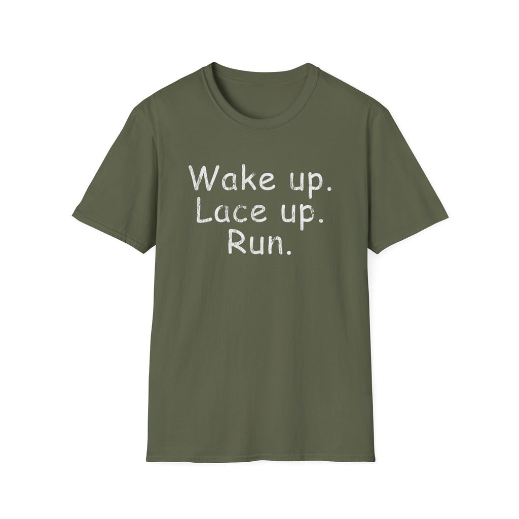 Wake up Lace up T-Shirt