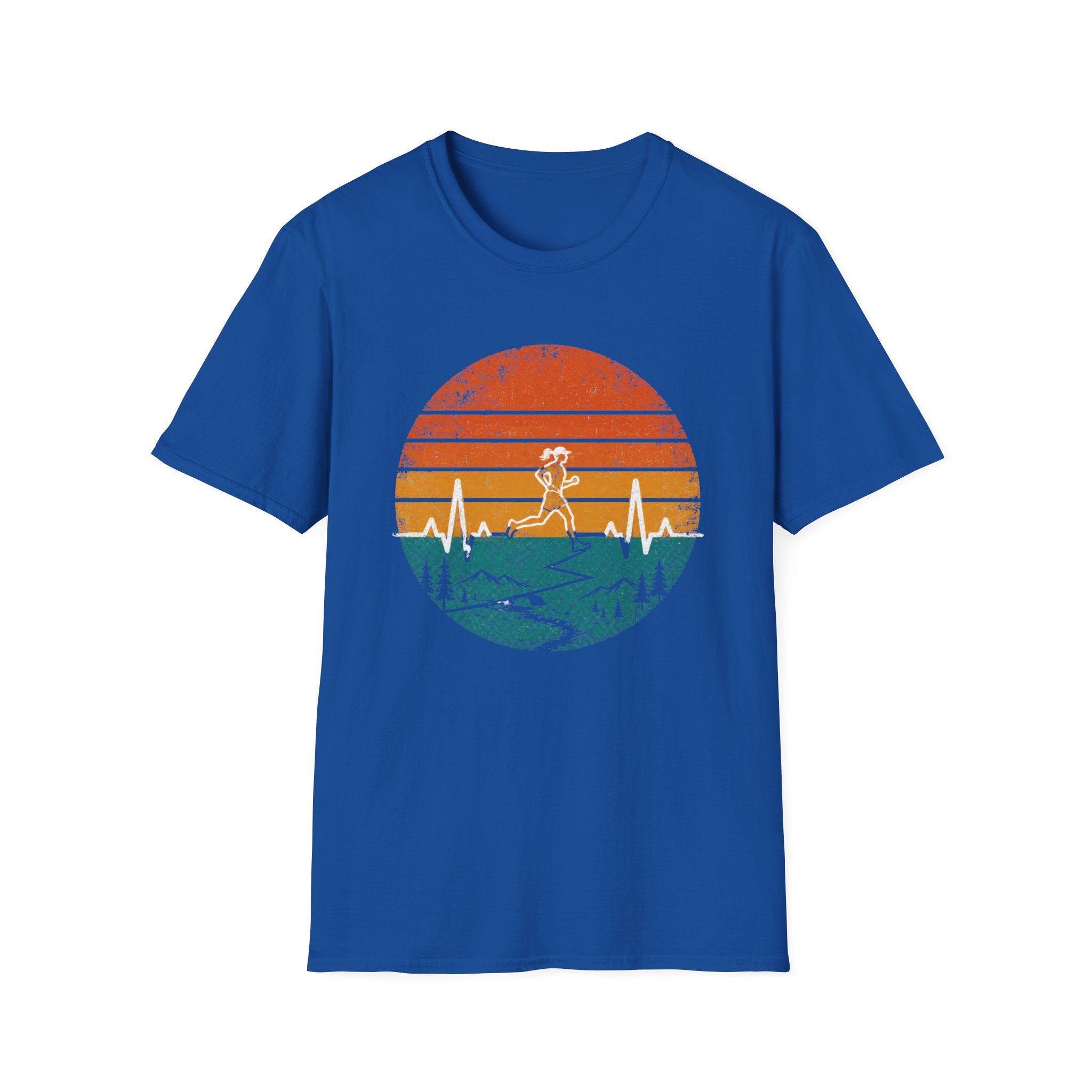 Vintage Runner ECG T-Shirt