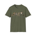 Row of Running Animals T-Shirt