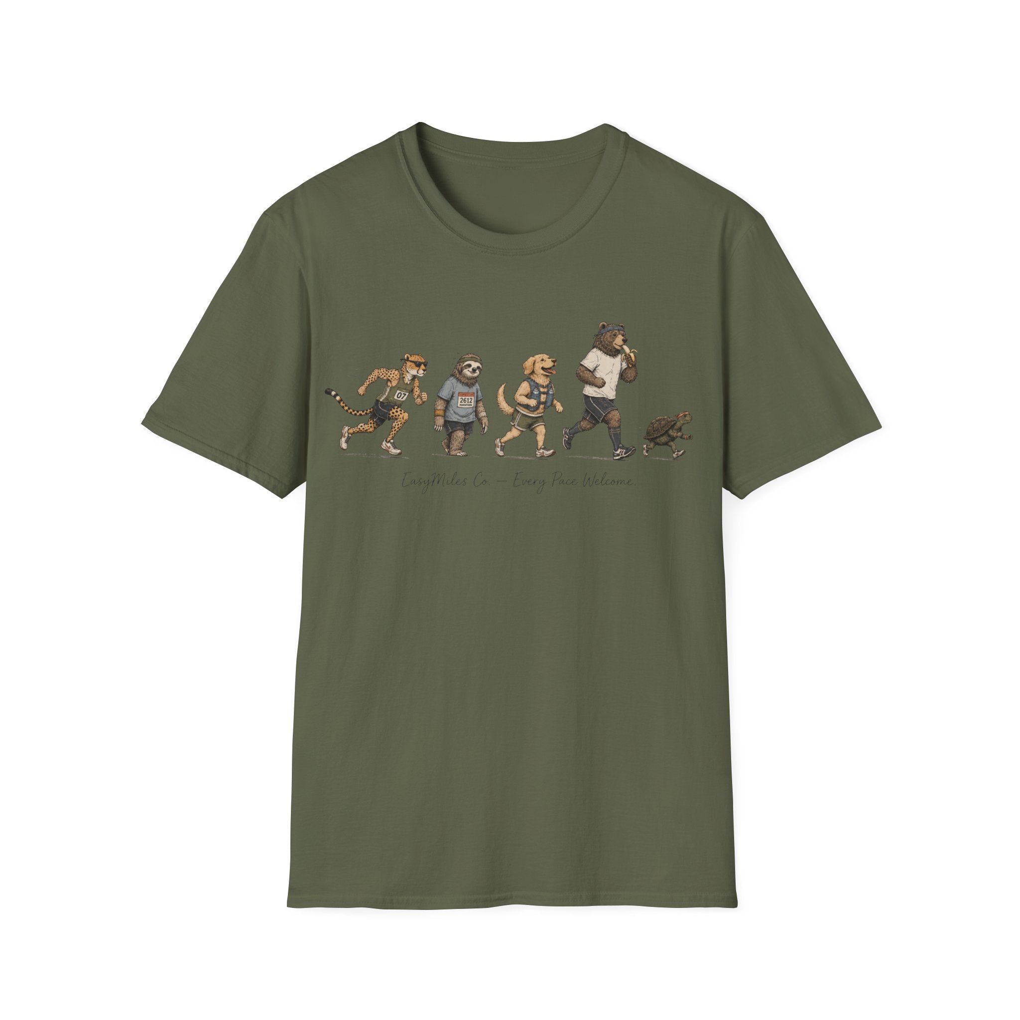 Row of Running Animals T-Shirt