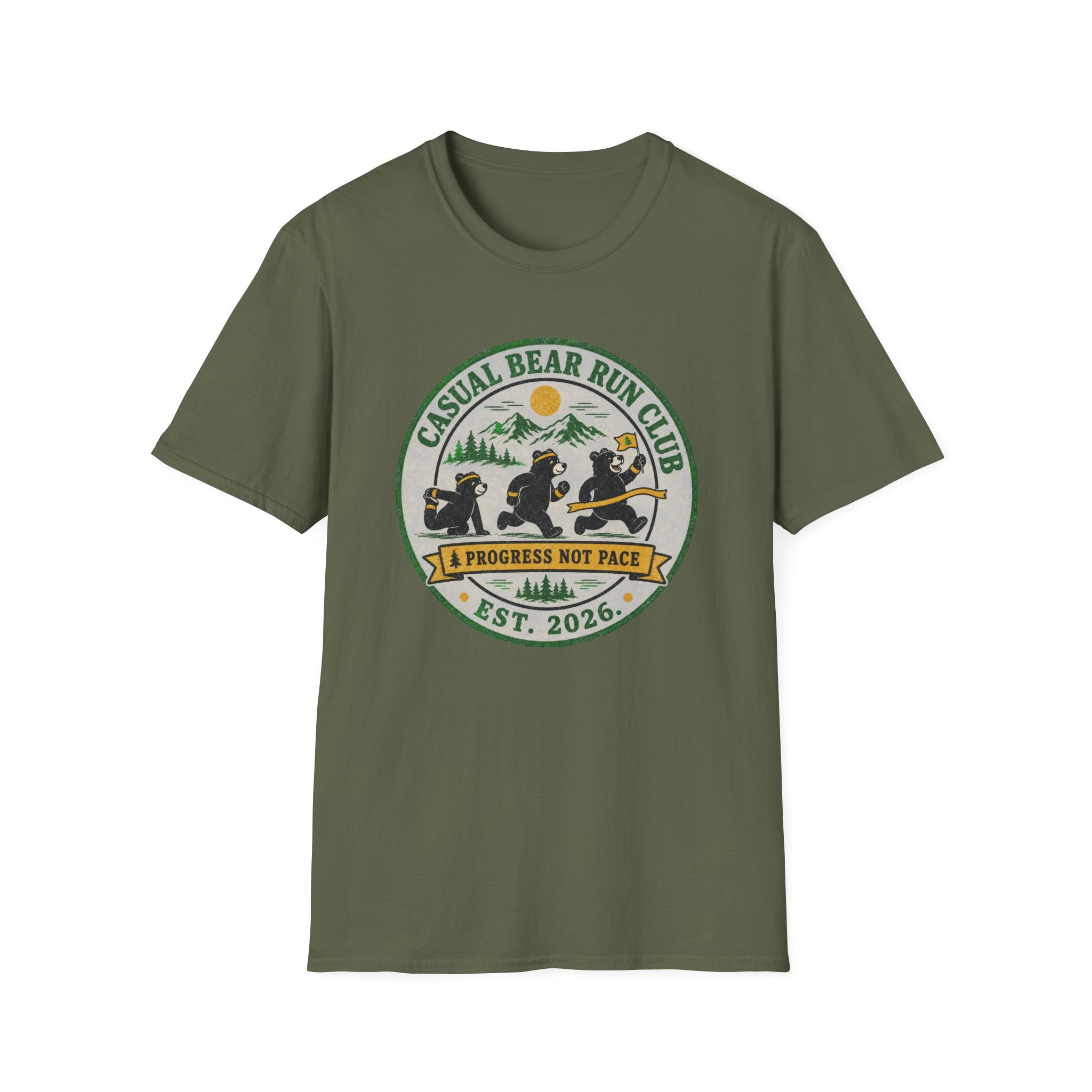 Casual Bear Running Club T-Shirt