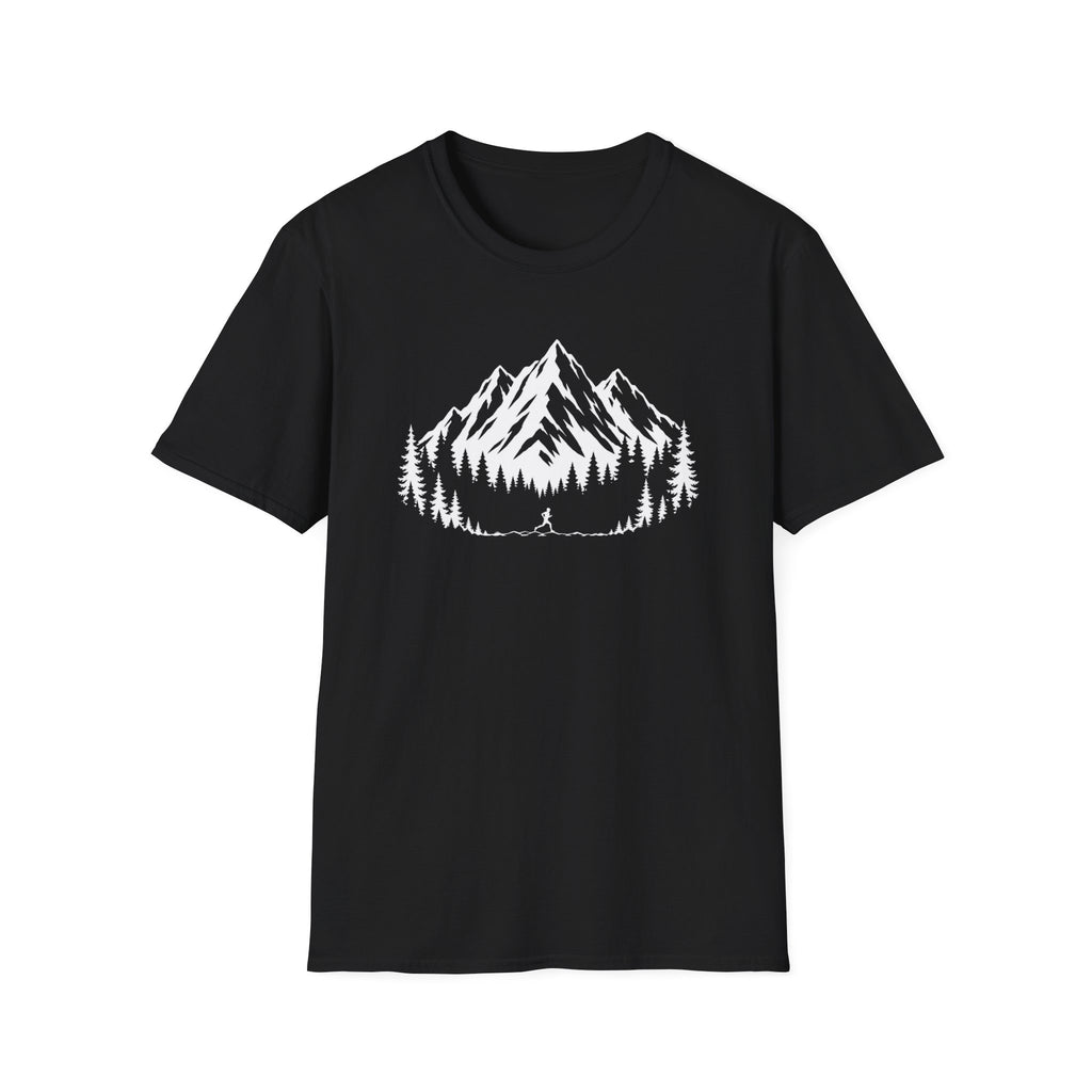 Runner and Mountain Ridge