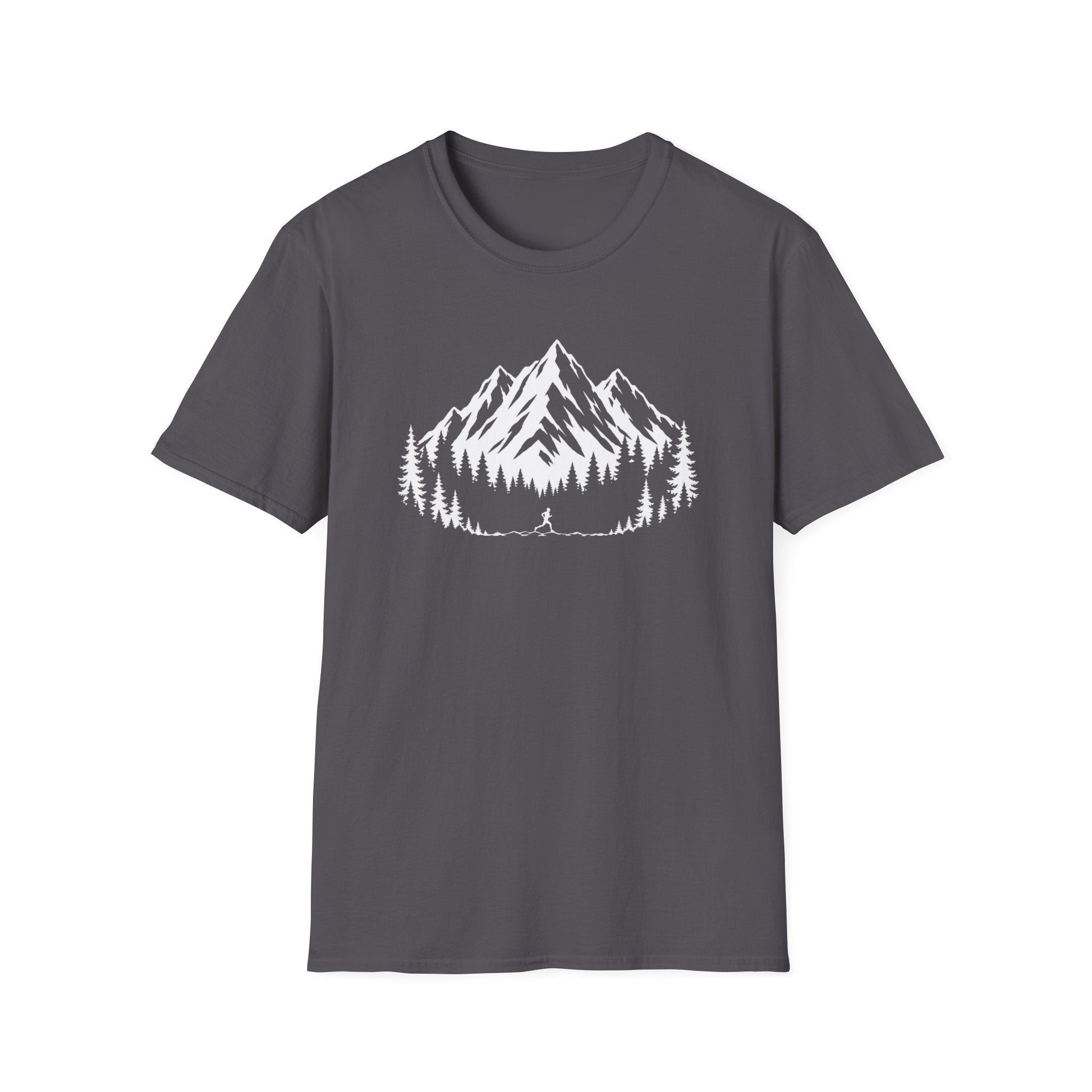 Runner and Mountain Ridge